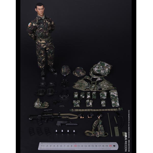 Monkey Depot - DamToys Chinese PLA Special Forces - Recon (78022)