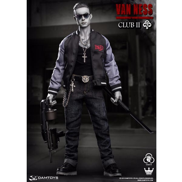 Monkey Depot - DamToys Gangster Kingdom Van Ness Grey Special