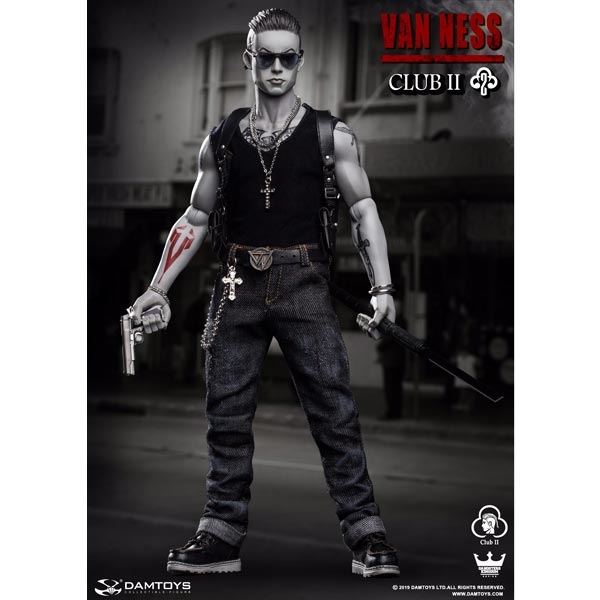 Monkey Depot - DamToys Gangster Kingdom Van Ness Grey Special