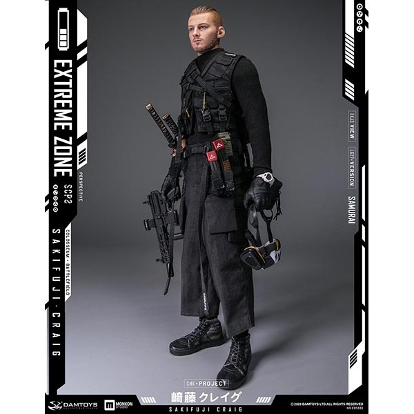 Monkey Depot - DamToys Extreme Zone Samurai Sakifuji Craig (DAM