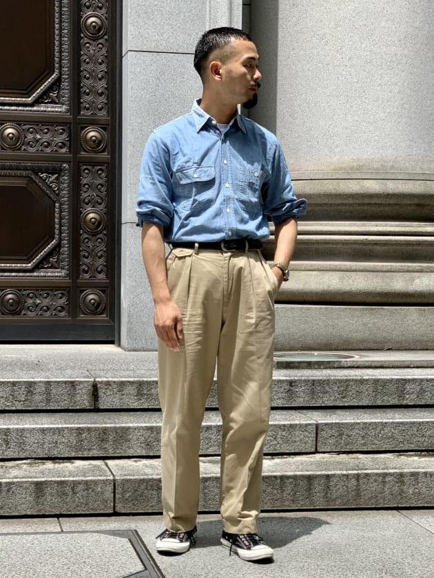 Work or Dress? ～KENNETH FIELD Chambray Shirts～｜BEAMS PLUS