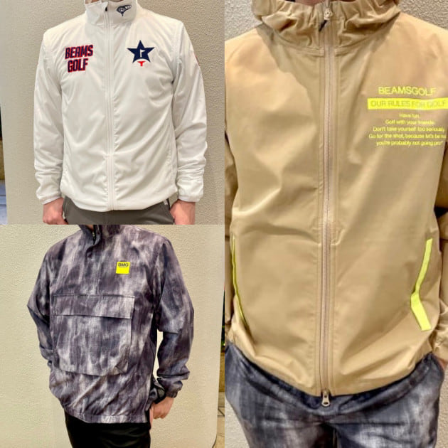 今から使える軽アウター特集｜ビームス ゴルフ なんばパークス店｜BEAMS