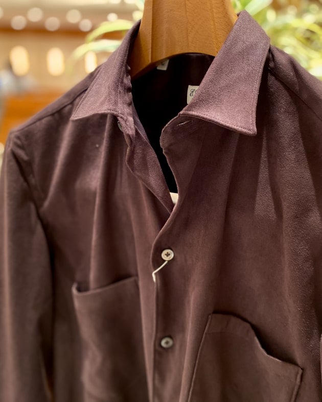 ERRICO FORMICOLA＞フェイクスエードオーバーシャツ｜ビームス ライフ