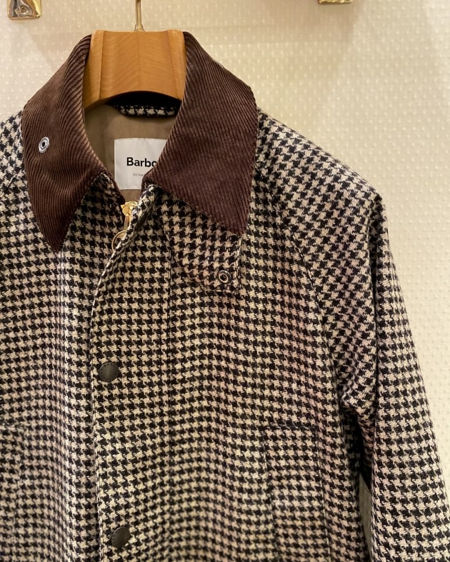 Barbour〉ハウンドトゥース｜ビームス ライフ 横浜｜BEAMS
