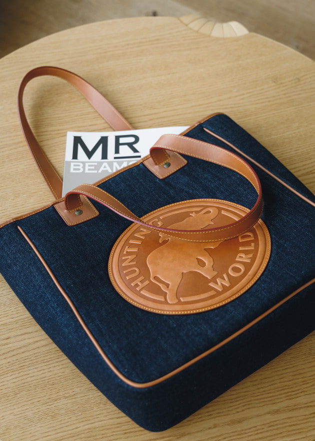 先見せエスエス〜〈HUNTING WORLD〉トートバッグ〜｜BEAMS F（ビームス