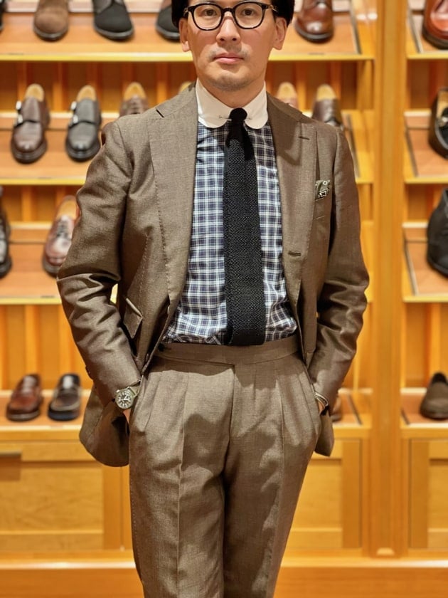 つづく服〉vol.2 Brilla per il gusto オリジナル3ピーススーツ