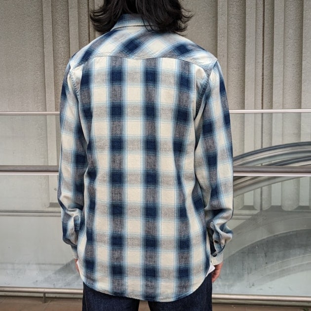 REMI RELIEF × BEAMS PLUS 〜INDIGO CHECK SHIRT〜｜BEAMS PLUS