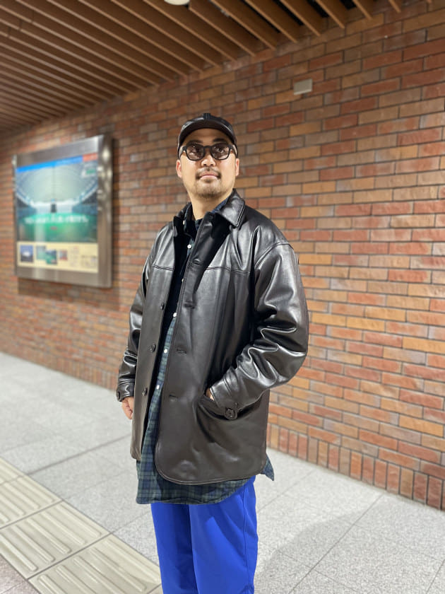 レザーカーコート編』ストリート好き野口の【ノグットスタイル】775