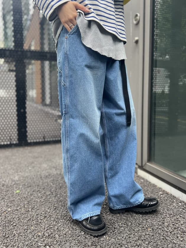 BEAMSBOY購入 オアスロウ デニム ペインターパンツ 新入荷〈orSlow〉ご