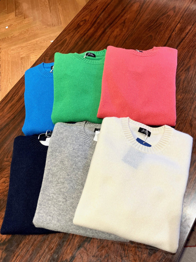 カシミアシリーズ揃いました｜Brilla per il gusto（ブリッラ ペル