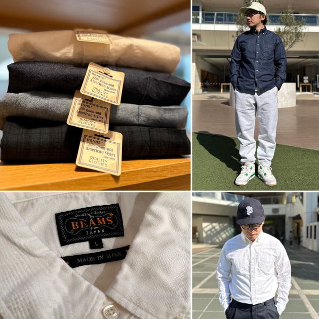 日本の技【MADE IN JAPAN】BEAMS PLUS ボタンダウンシャツ｜ビームス