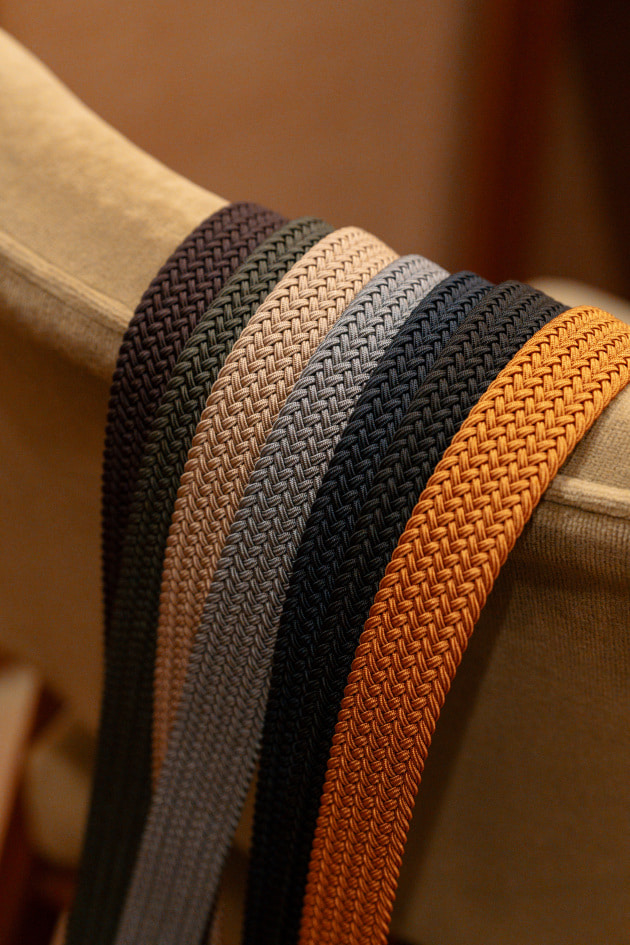 Anderson's＞新作エラスティックメッシュベルト｜ビームス ライフ 横浜