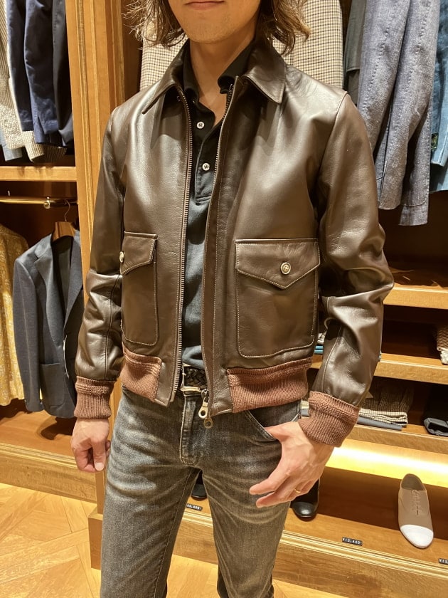 CINQUANTA〉大人の男性にピッタリな別注レザーブルゾンを。｜ビームス