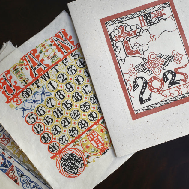 最後の芹沢銈介型染めカレンダー｜fennica（フェニカ）｜BEAMS