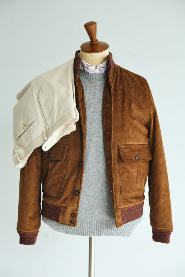 VALSTAR〉コーデュロイ ドライビングブルゾン｜ビームスF