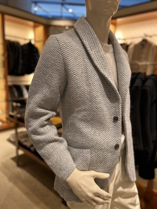 ニット？いえ、テーラードジャケットです。｜Brilla per il gusto