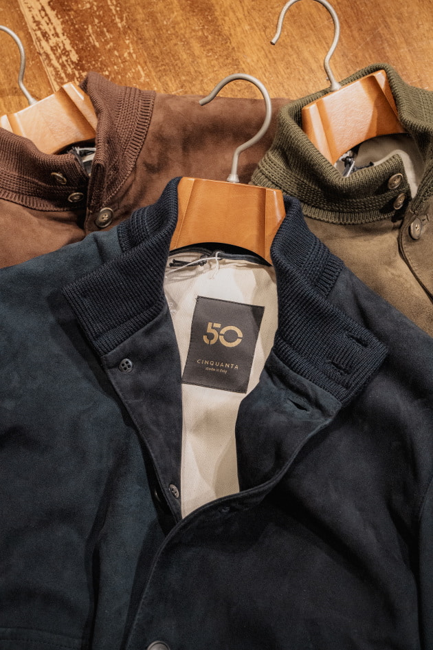 大人の休日にちょうどいい＜CINQUANTA＞の別注ドライビングブルゾン