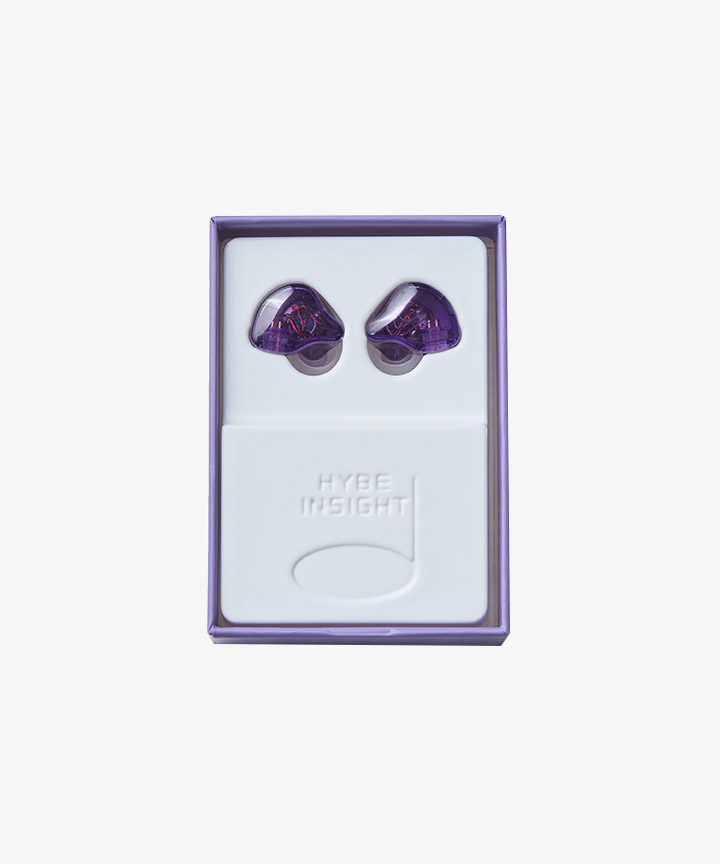 HYBE INSIGHT | In-Ear Headphones(Purple Edition)