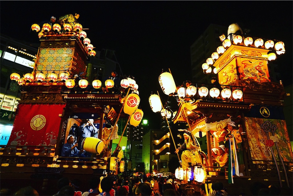 川越まつりの写真を大公開！街並みを照らす絢爛な山車が迫力満点