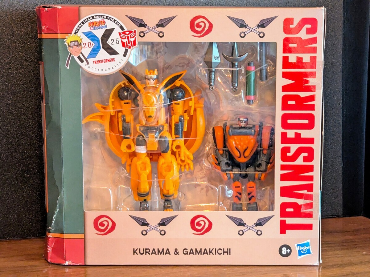 Transformers Collaborative NARUTO SHIPPUDEN x Transformers Kurama