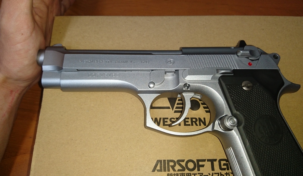 ウェスタンアームズのガスブロベレッタM92FS INOX 組み立てアドバイス