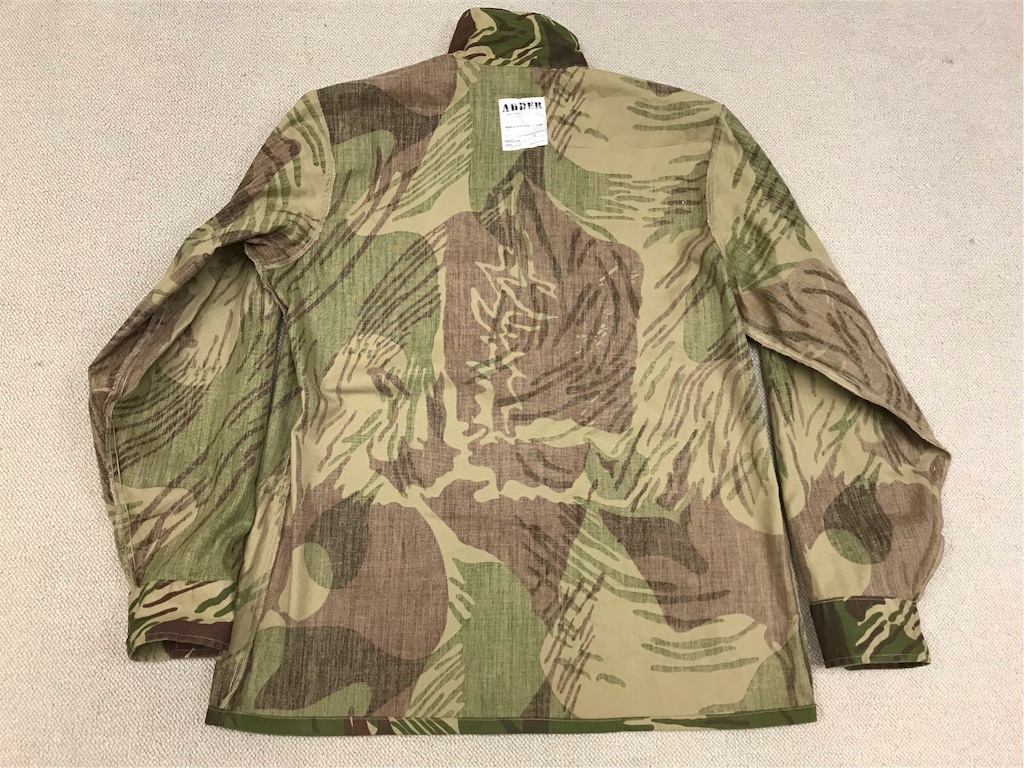 ローデシア軍物ではありません！【南アフリカの軍服】特殊部隊用迷彩