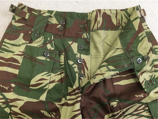 よくできています！【ローデシアの軍服】陸軍迷彩トラウザース（パンツ