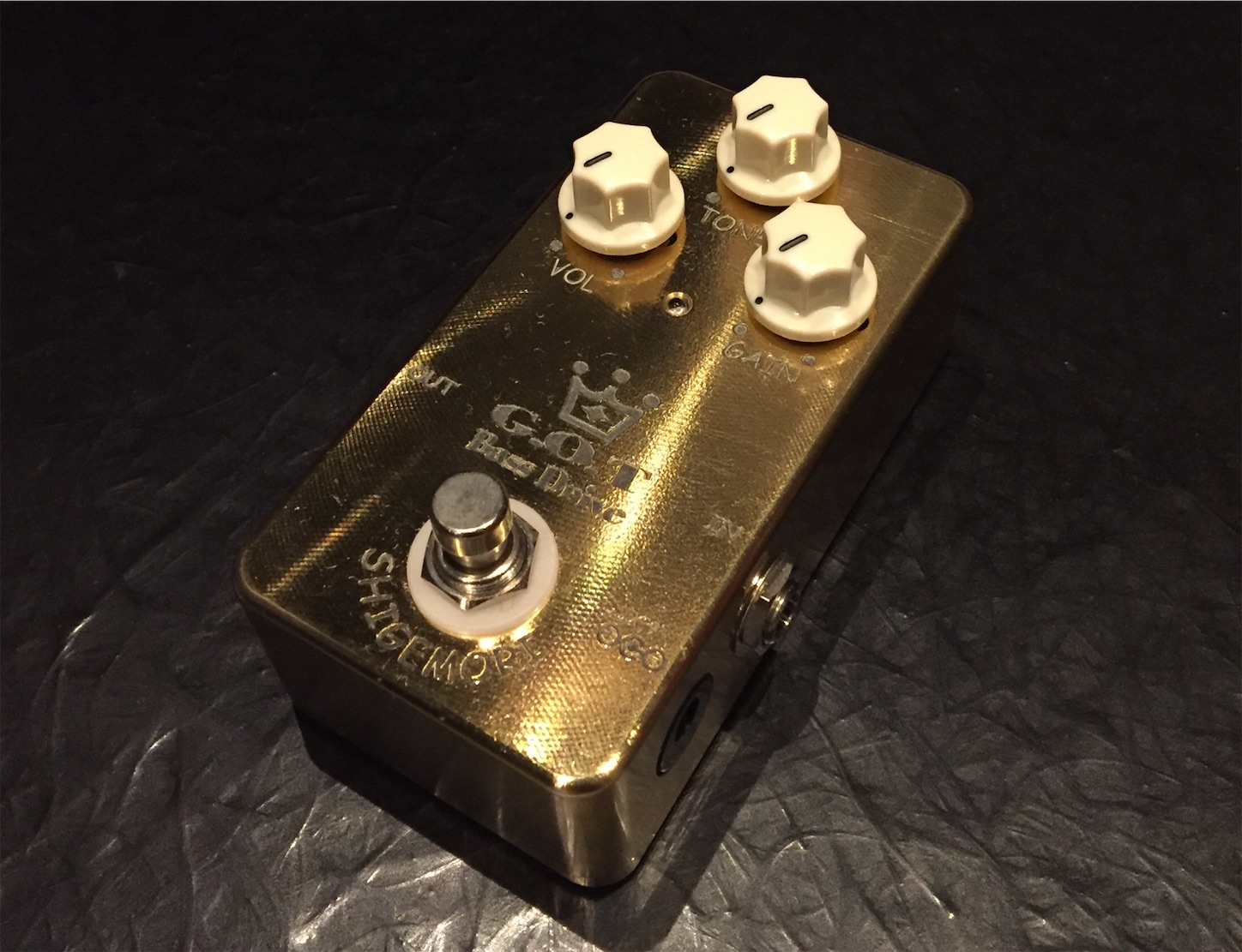 レビュー】Shigemori G.O.T Bass Drive ALL Brass（真鍮）Special