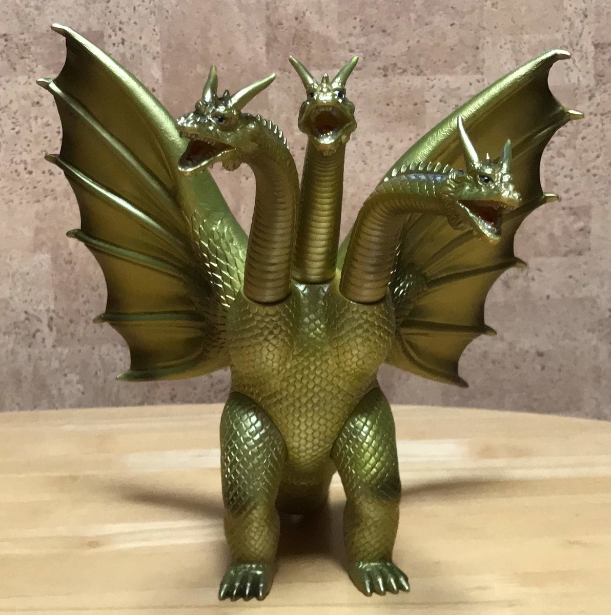 キングギドラ グレートモンスターシリーズ (1984) - 怪獣ソフビ博物館