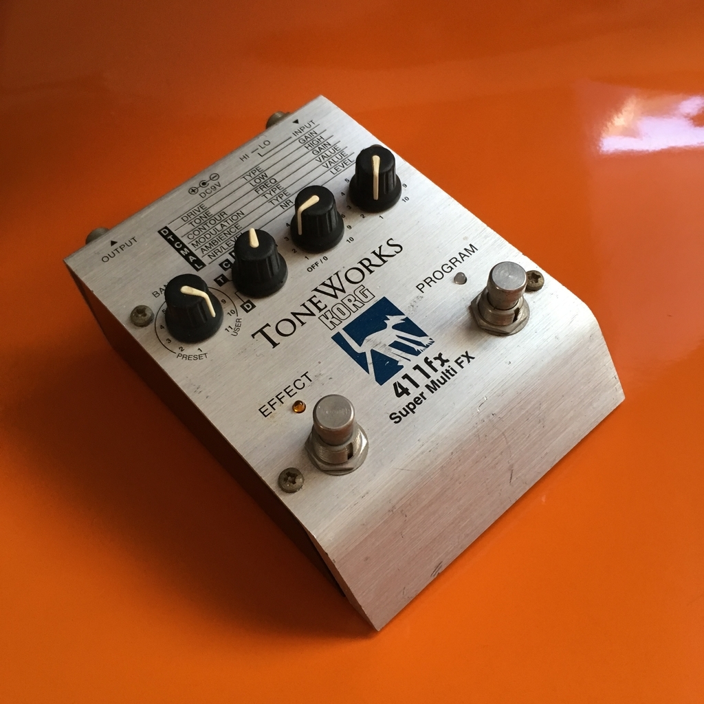 ギター】【エフェクター】Korg Toneworks 411FX Super Multi FX