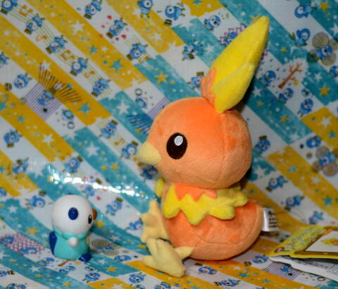 個別「[ポケモンキャンバス][アチャモ][ぬいぐるみ][ポケモンセンター