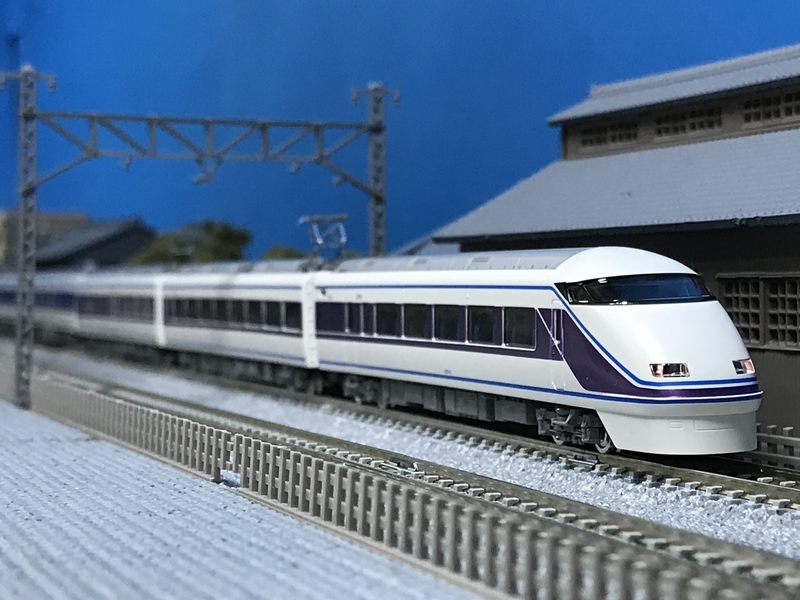 TOMIX 東武100系 スペーシア「雅」塗装入線 - 休日の屋根裏