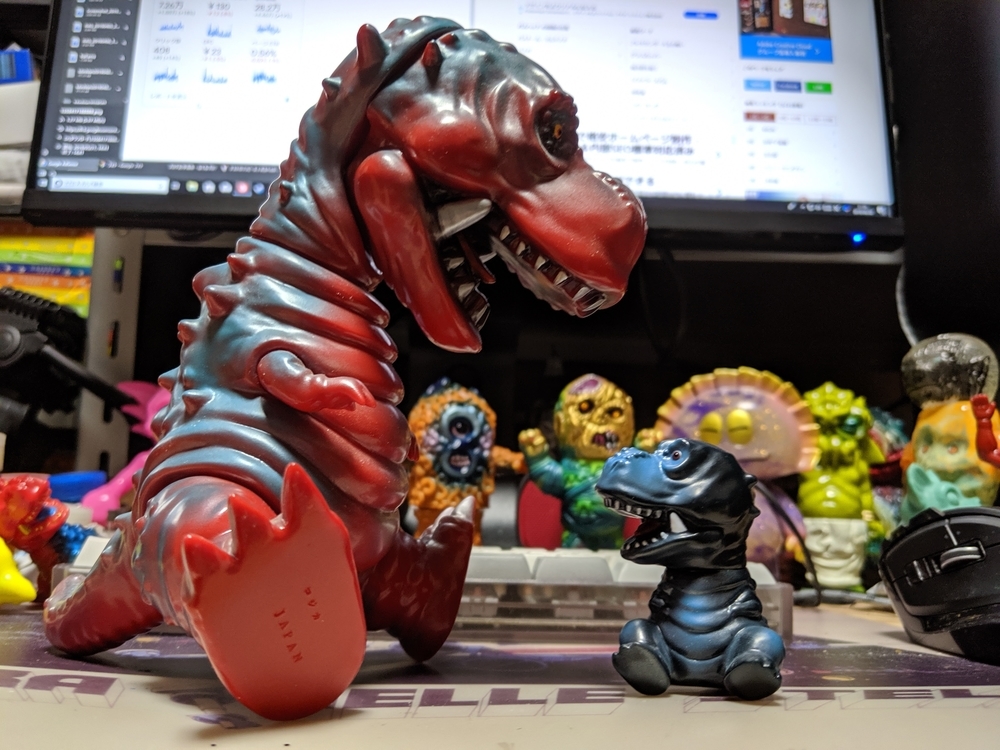 メディコムトイ / コジカトイズ:VAG SERIES18恐竜獣のたまごチラボ〈+