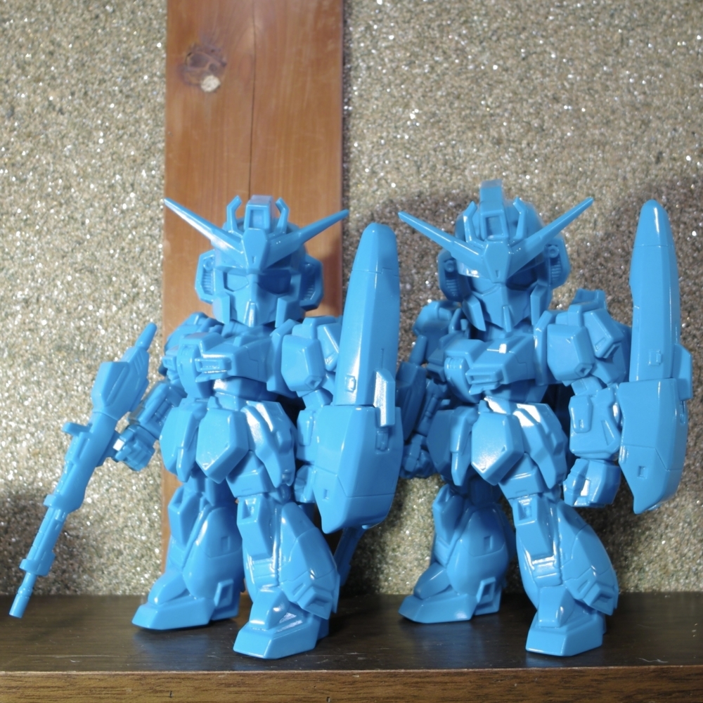 バケタンブログ / SDソフビシリーズ:Zガンダム[2016年版と2017年版比較