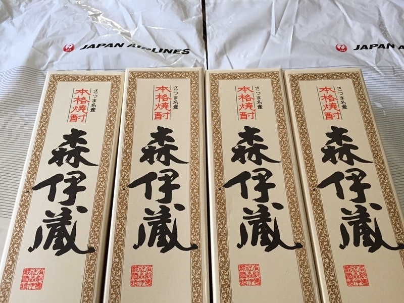 森伊蔵 720ml JAL機内販売購入品 ラベル難あり(1) 森伊蔵 720ml JAL