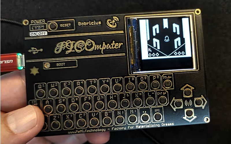 A pocket size vintage computer emulator #ZXSpectrun #C64 #Atari