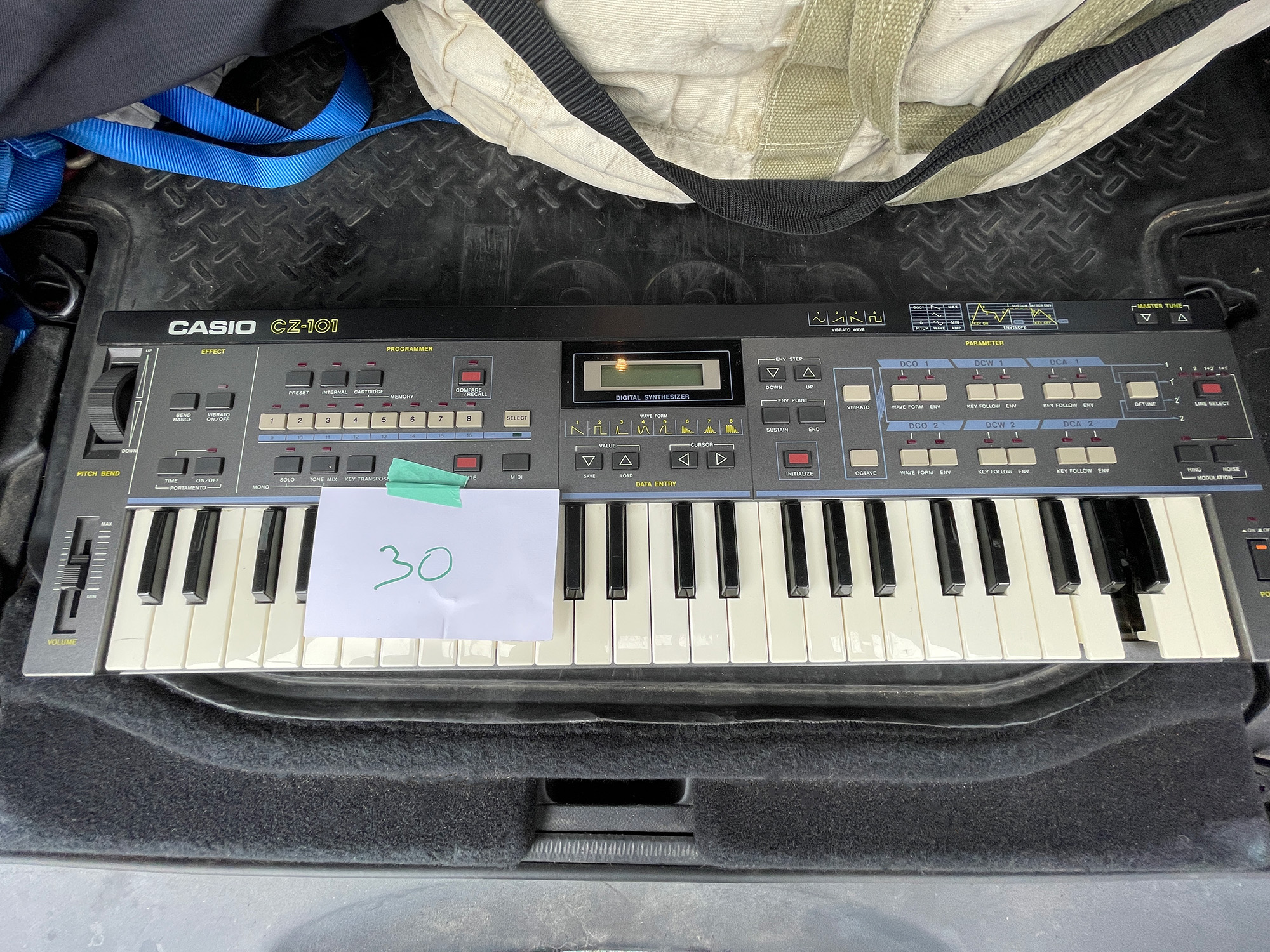 Vintage Synth Service Note #casio #synthesizer « Adafruit