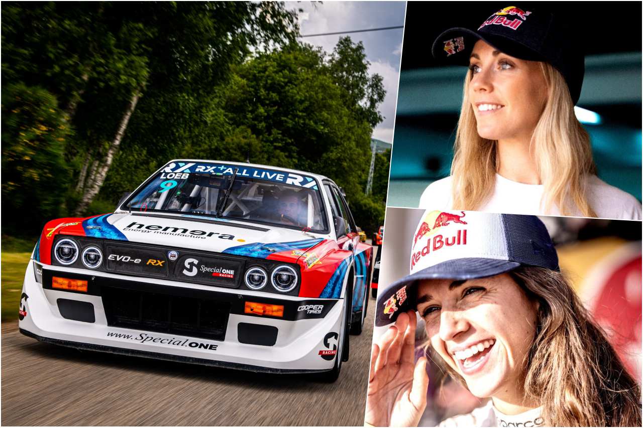 ローブも「勇気づけられた」と新型ランチア・デルタにご満悦。実力派