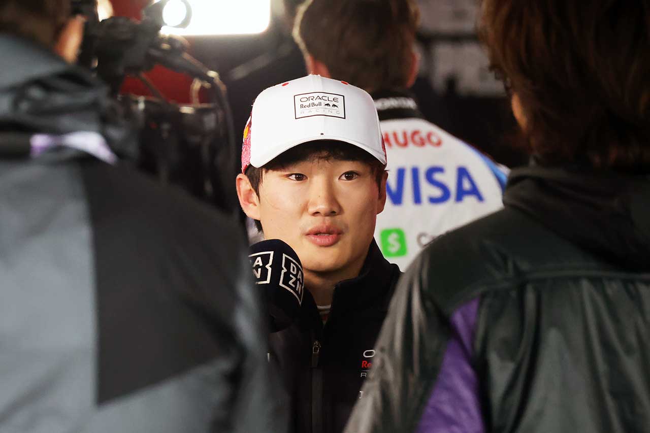 2025年F1日本GP鈴鹿サーキット決勝日 角田裕毅（レッドブル