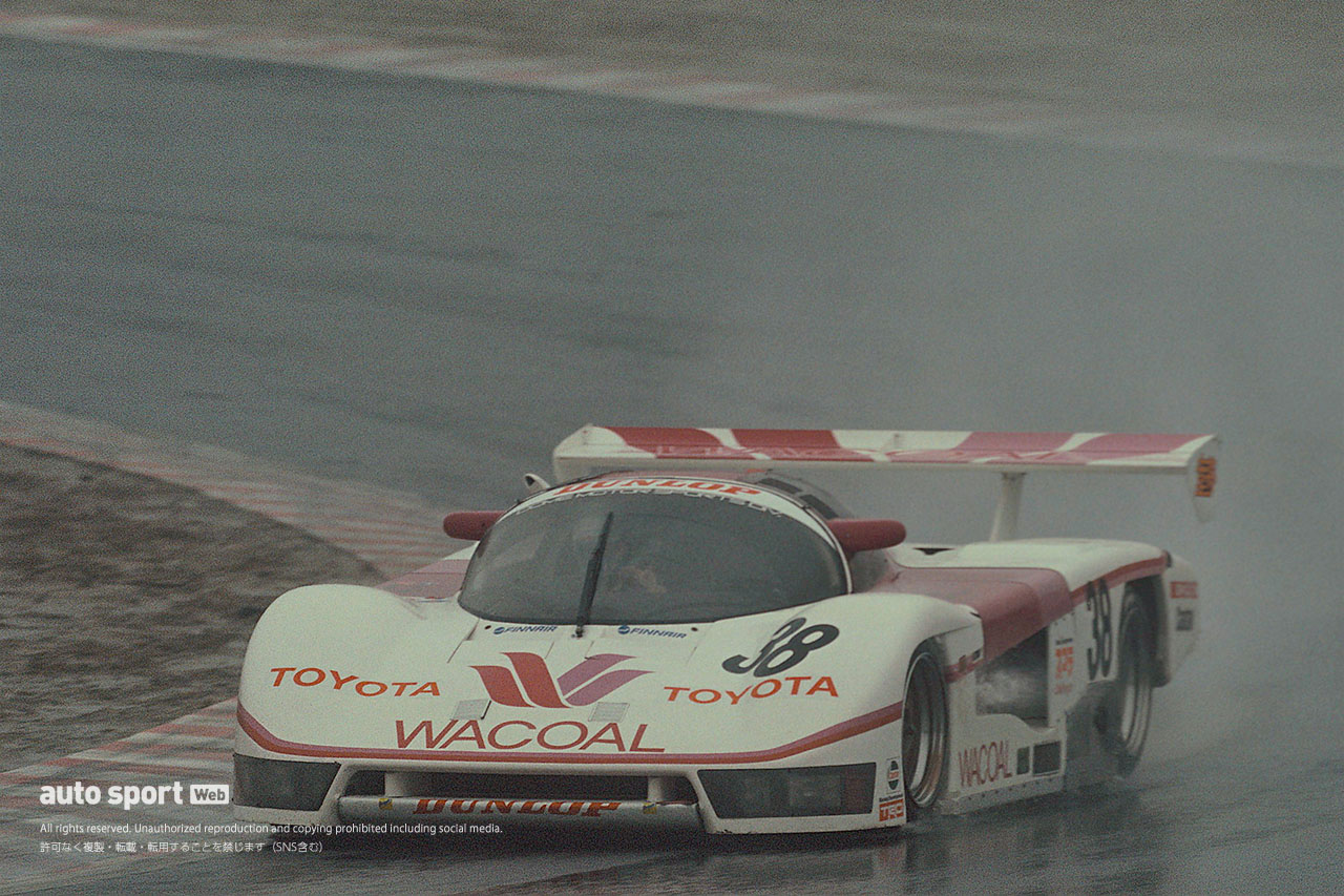 トムス／童夢84C』ポルシェを下し初めて全日本戦を制したトヨタCカー