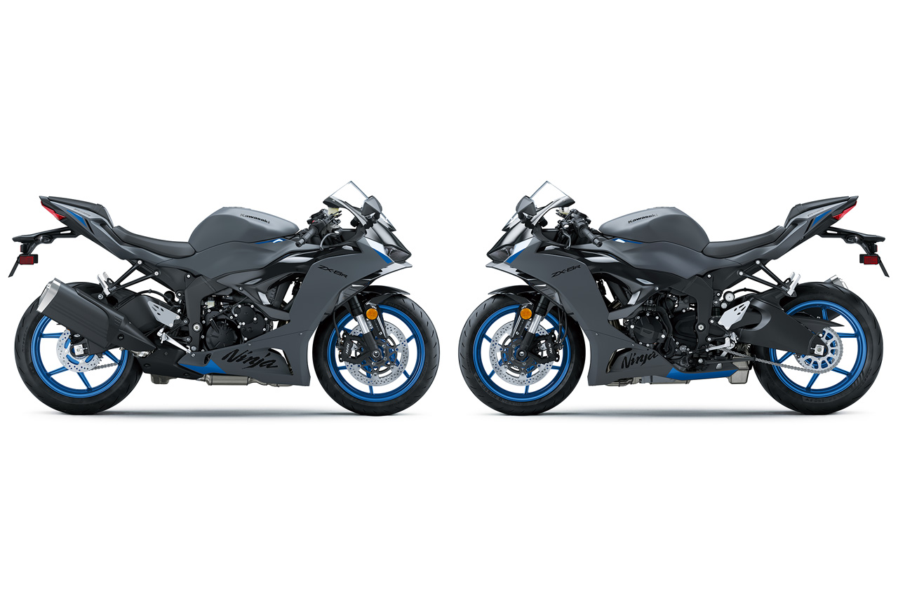カワサキ、スーパースポーツ『Ninja ZX-6R』のカラーを変更した最新
