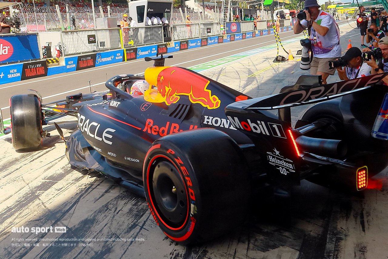 フェルスタッペンは水曜日に交換を決断。モンツァで投入したふたつの新