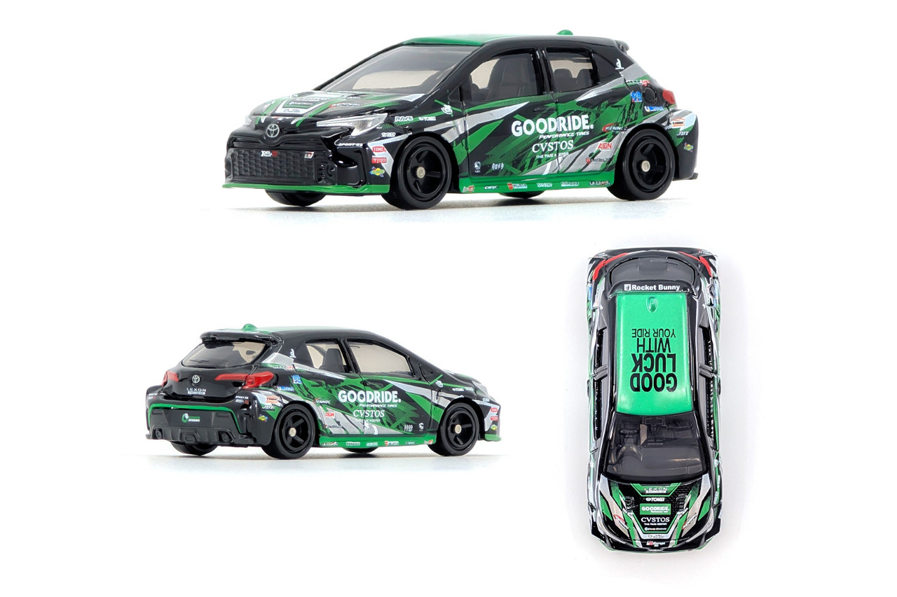 大嶋和也がドライブしたFDJ仕様GRカローラがトミカで登場。山中真央の