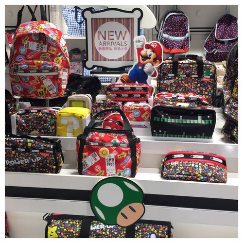 LeSportsac x Nintendo 子供に戻って遊びたい♪コラボ｜Hedgehogtownの