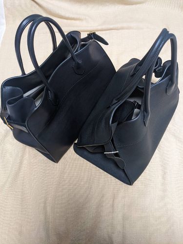 THE ROW MARGAUX 15 人気のマルゴー黒サドルレザーが入荷です