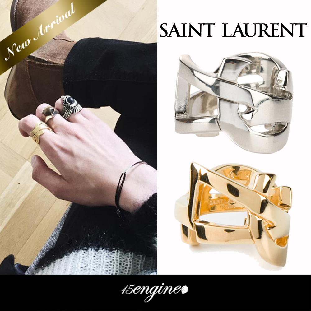 すぐお届け＊モノグラム リング＊Saint Laurent (Saint Laurent/指輪