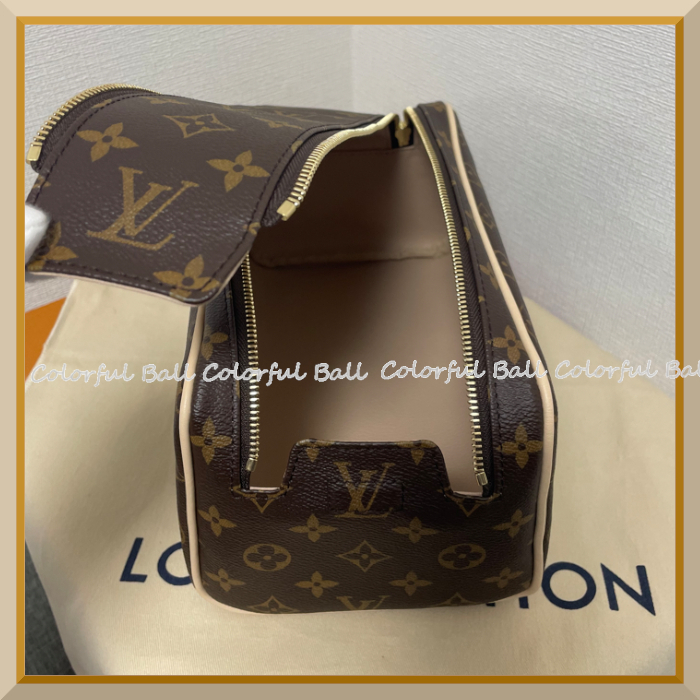 ルイヴィトン》ドップ・キット ポーチ モノグラム ダミエ (Louis