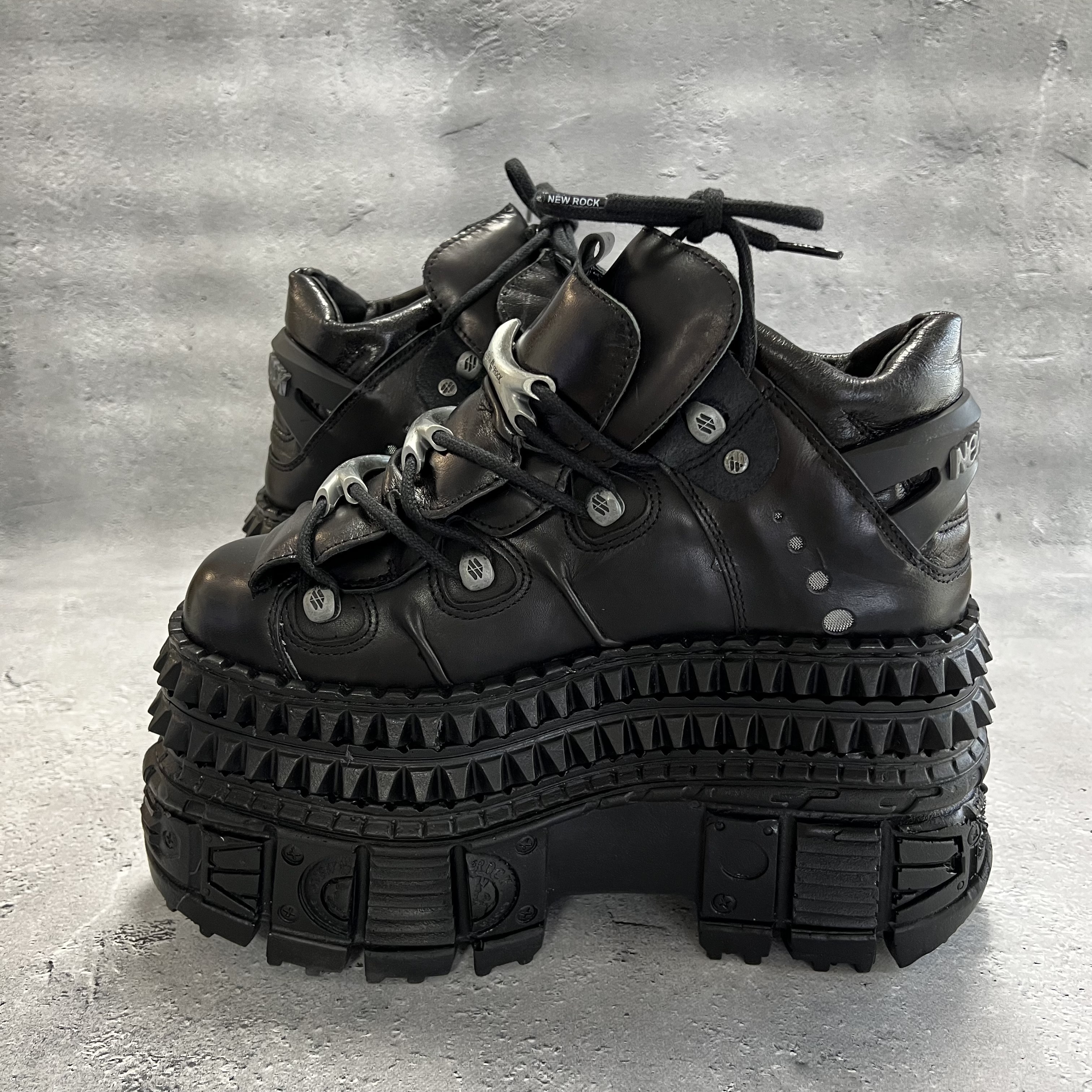 NEW ROCK☆M-WALL106-S11 厚底ブーツ 【関税送料込】 (NEWROCK/ブーツ