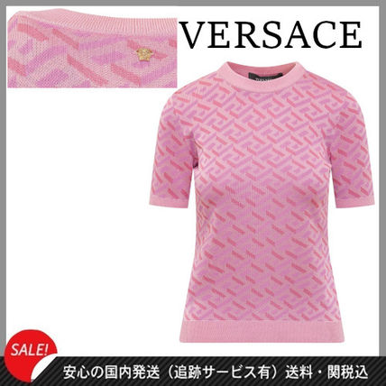 ピンク系 VERSACE(ヴェルサーチェ) ニット・セーター(レディース