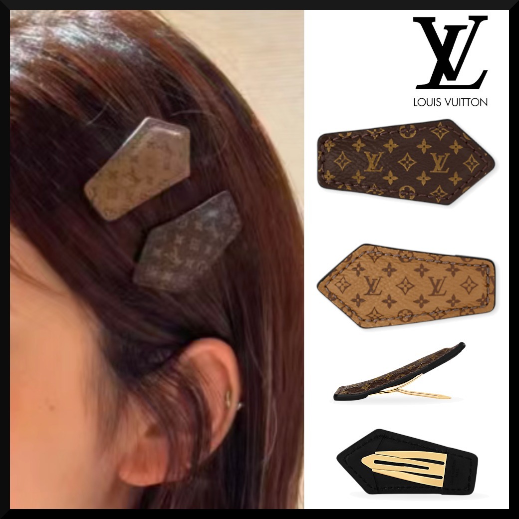 ☆人気☆【LOUIS VUITTON】LV バックステージ ミニ ヘアクリップ